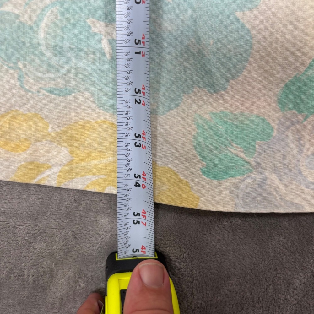 Vintage Lounge Trends JCPenney Pastel Floral Lace Wrap Robe Small Made in USA - Picture 16 of 16